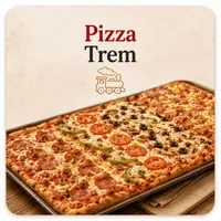 Pizza Trem **CONSULTAR O VALOR DA TAXA DE ENTREGA**