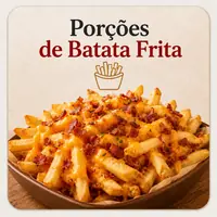 Porções de Batata Frita