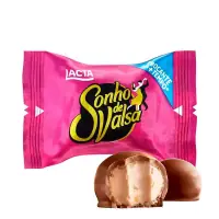 Esfira de nutella com sonho de valsa