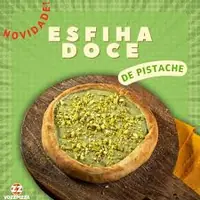 esfira de pistache
